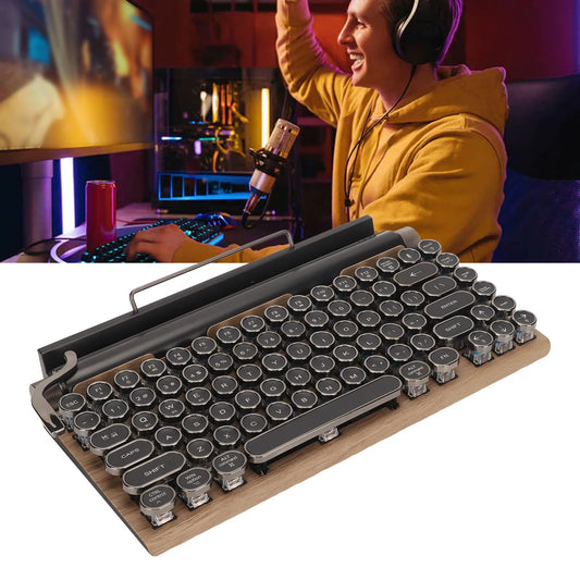 The Key retro mechanical keyboard — main view